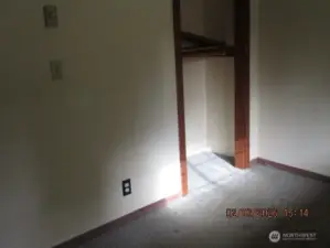 Bedroom on  main floor