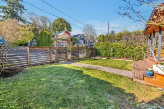 Front Yard with Garden Beds
