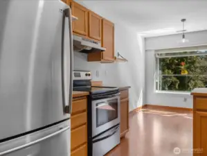 Kitchen w/ SS appliances