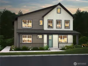 Homesite 80 - Plan G Digital Rendering