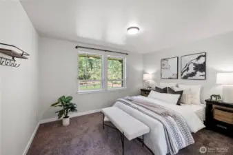 Primary bedroom on main floor