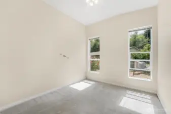 The retreat room/office was designed to easily be converted into a 4th bedroom (property has a 4 bedroom septic system).