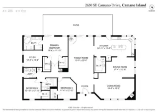 Floor Plan of the home.