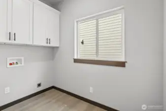Laundry room main level