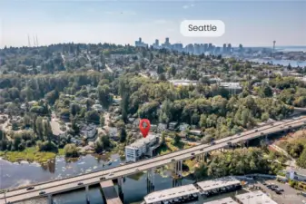 Perfectly located—just a short 10-minute drive brings you to the heart of Downtown Seattle.