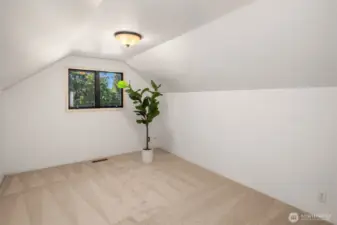 Fourth bedroom located on second floor.