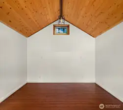 Studio outbuilding is wired for power and ready for anything your imagination dreams up!