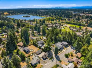 Located just a few minutes from Lake Ballinger!