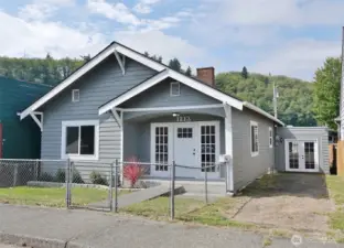 Front of this updated home.