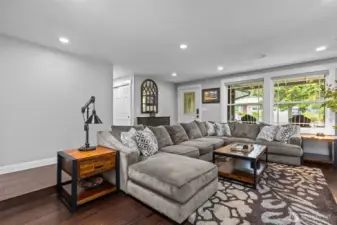 Cozy Living Room – Filled with natural light from brand-new windows.