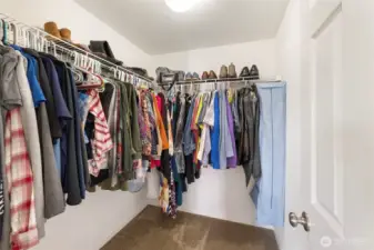 Owners Suite walk-in closet