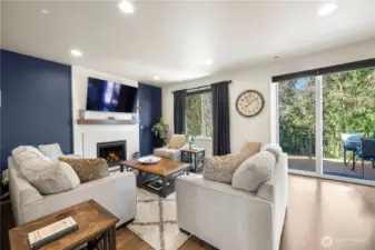 Open-concept living designed for gathering and entertaining.