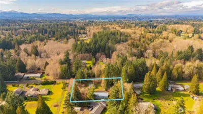 Only 3.8 Miles to Safeway, but feels like you're out in the country!