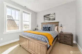 Upper level bedroom 3.