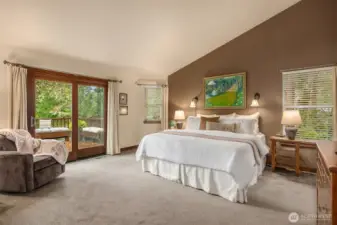 THE primary bedroom suite! A retreat in every sense of the word.