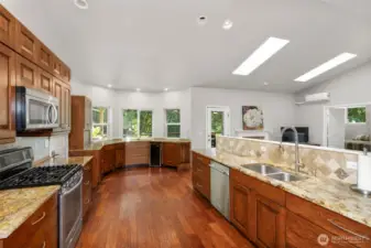 Granite Countertops in the kitchen!