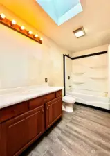 Spare bathroom