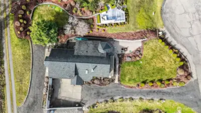 Beautiful garden areas and loads of parking for all of your toys!