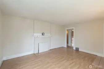 Fireplace was decommissioned prior to seller purchasing.