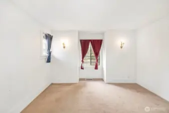 Main floor Primary bedroom