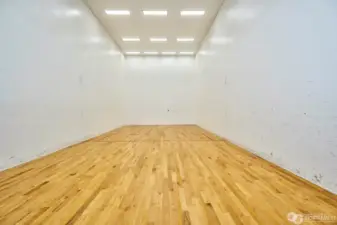 Handball/racquetball court