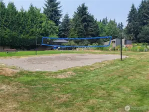Sand Volleyball/badminton court