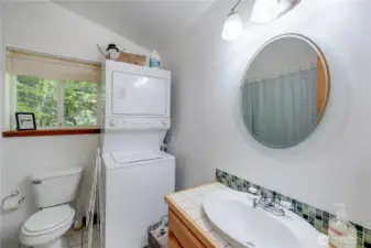 Guest Bath with laundry