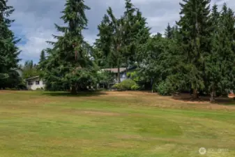 Stunning views of the golf course.