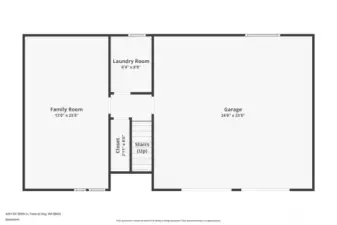 Lower Level Floor Plan