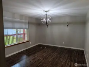 Formal dining area or bonus room