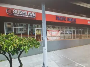 Services available outside the building