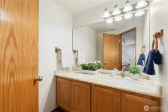 1/2 Bath on Main Floor