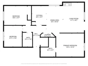 Floorplan with Square Footage