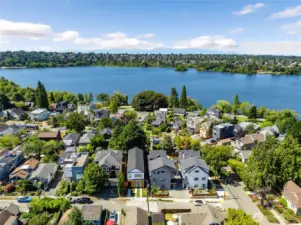 One block from Green Lake