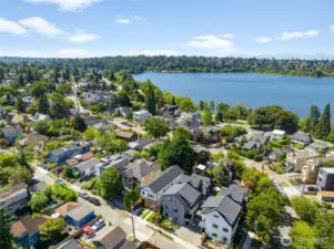 One block from Green Lake