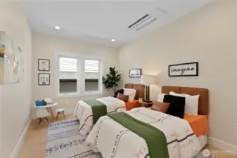 Ample space to accomodate.