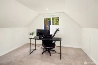 5th Bedroom on second floor being used as an office