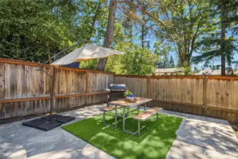 Build an outdoor kitchen
