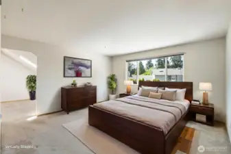 Primary Bedroom Virtually Staged