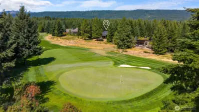 7th hole of Tumble Creek golf course