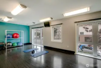 Yoga studio