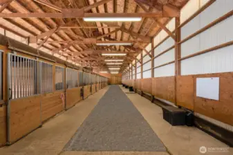 EXTRA WIDE aisles.   Light & Bright. High ceilings.