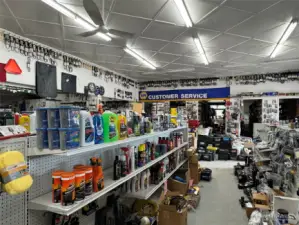 Interior of commercial space