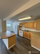 Kitchen w/breakfast nook.