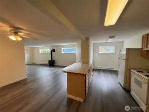 Open concept: Kitchen, Dining, Nook, and Living Room