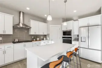 Stainless stell appliances.