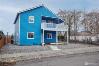 Front View of Duplex.