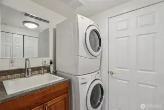 Laundry Room Inside Unit