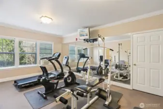 The Crest Exercise Room