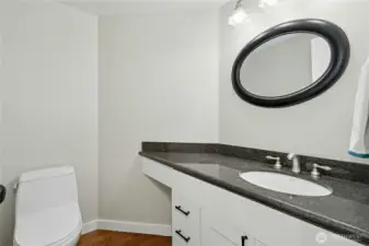 Here is the main floor powder room.